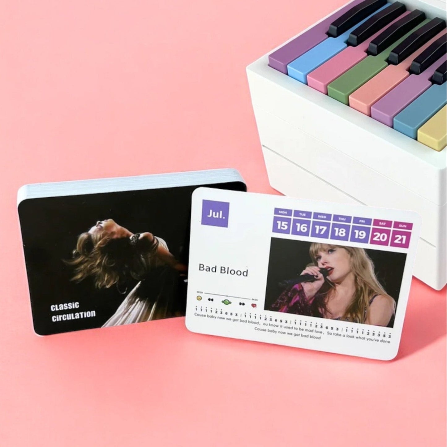 Taylor Swift Piano Calendar 2025